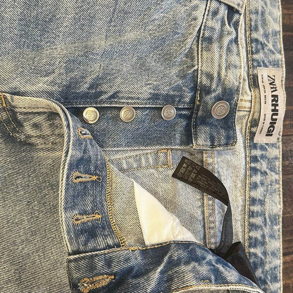 Zara x Rhuigi Jeans sz 34 - Picture 9 of 10